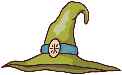 Green Wizard Hat Color Stroke Transparent Png U0026 Svg Vector Costume Hat Wizard Hat Icon