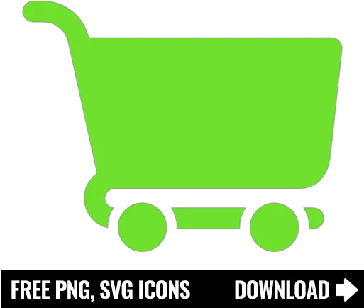 Free Green Shopping Cart Png Svg Icon In 2021 Household Supply Shopping Icon