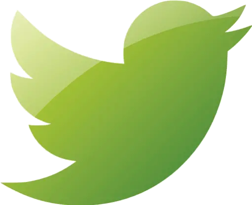 Web 2 Green Twitter Icon Free Web 2 Green Social Icons Transparent Orange Twitter Logo Png Size Of Twitter Icon