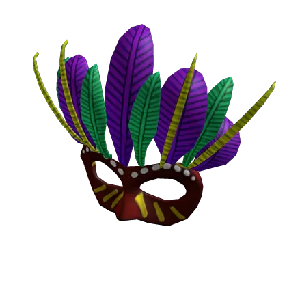 Red Mardi Gras Mask Roblox Wikia Fandom Clip Art Png Mardi Gras Mask Png