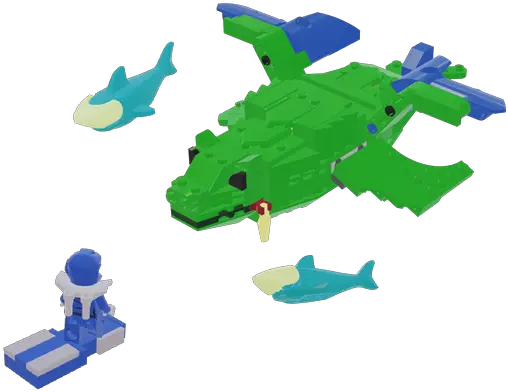 Lego Ideas Terraria Duke Fishron Battle Lego Terraria Duke Fishron Png Terraria Logo