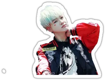 Izone Jang Wonyoungchang Yuanying Min Yoongi Sticker Png Bts Transparent