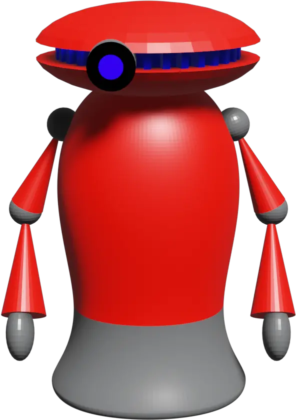 Filerocket Robot Frontpng Wikimedia Commons Fictional Character Robot Clipart Png