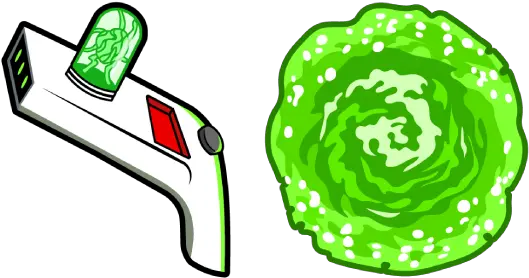 Rick And Morty Portal Gun Cursor Rick And Morty Teleport Gun Png Rick And Morty Portal Png