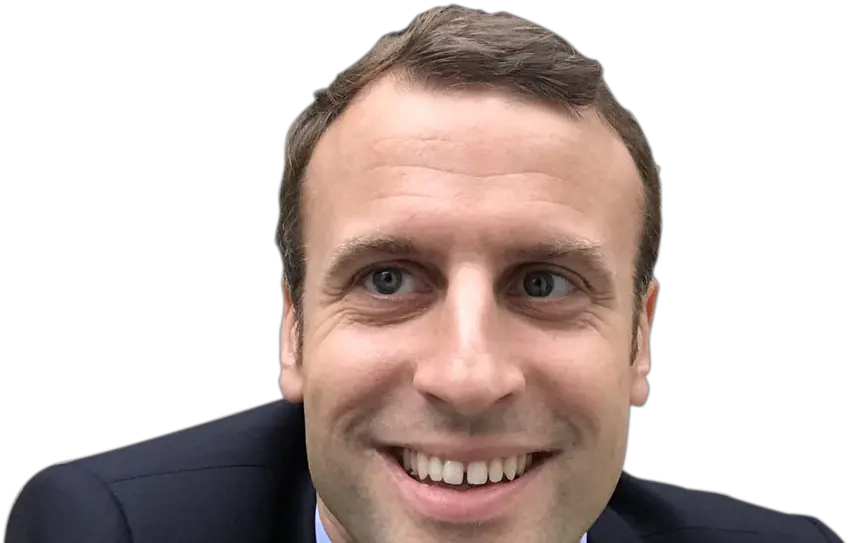 Anthropocene Man Png Bank Macron Selfie Png Man Png