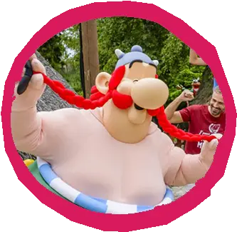 Camping Le Pré Des Moines Asterix And Obelix World Png Camping Cartoon Icon