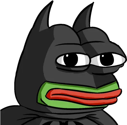 Batman Pepe Full Size Png Download Seekpng Pepe The Frog Batman Pepe Png