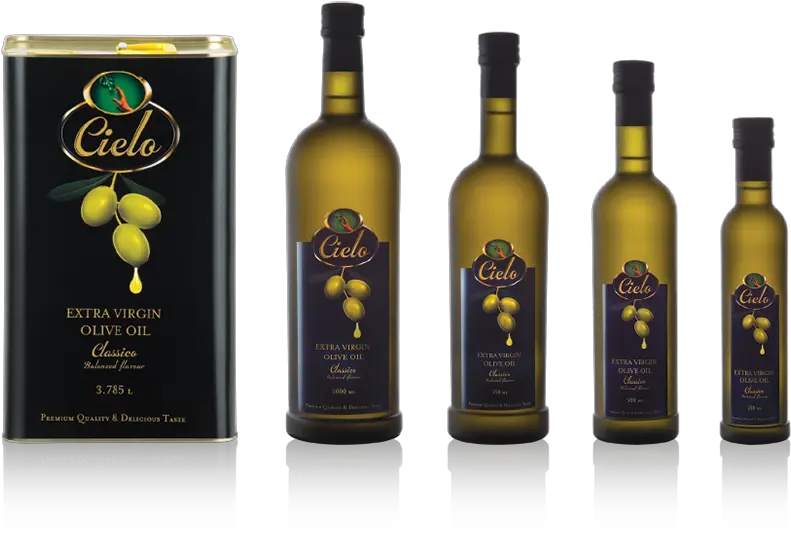 Products Cielo Glass Bottle Png Olive Oil Png