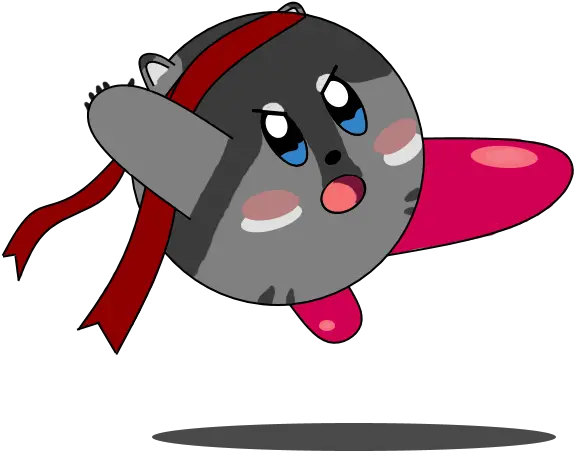 Kirby Wolfie Nathanial My Work No Background By Cartoon Png Kirby Transparent Background