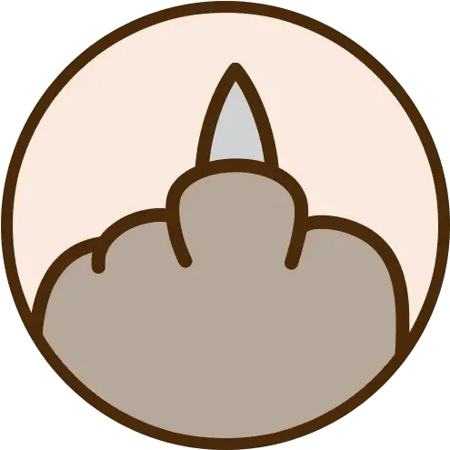 Download Telegram Sticker Pusheen Line Circle Free Frame Hq Pusheen Telegram Stickers Png Circle Frame Png