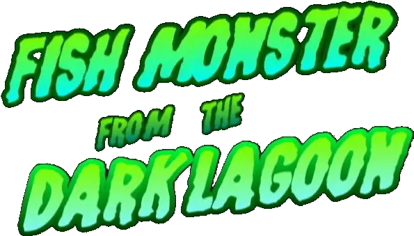 Fisch Monster From The Dark Lagoon Logo Halloween Foto Illustration Png Halloween Logo