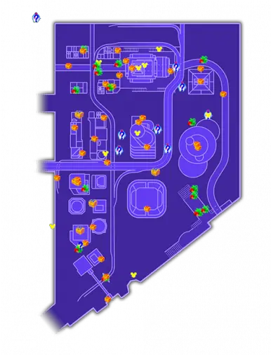 Map Enhancement Overhaul Collectible Locations Revealed At Vertical Png Undertale Folder Icon Heart