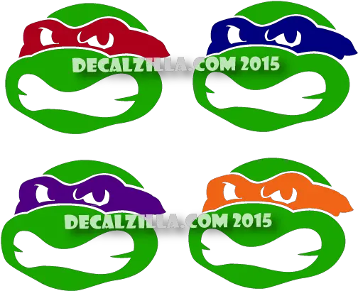 Teenage Mutant Ninja Turtle Mini Decal Sticker Teenage Mutant Ninja Turtles Decal Png Ninja Turtle Logo