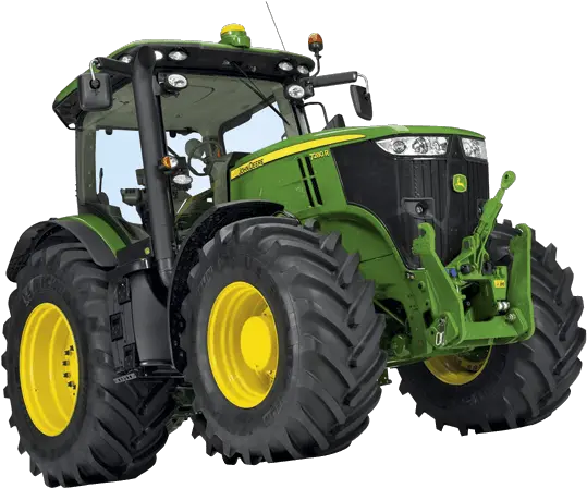 John Deer Tractor Top Transparent Png John Deere 7200 R John Deere Tractor Png