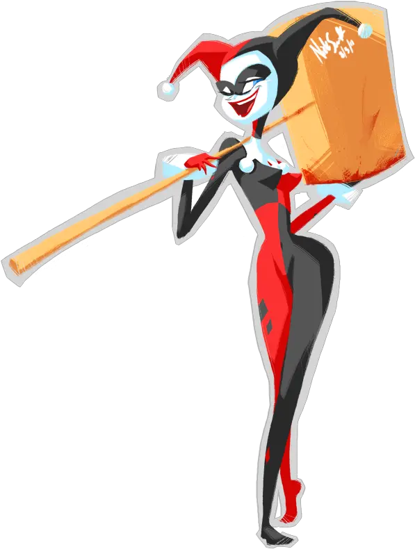 Harley Quinn Clipart Full Size Clipart 5584949 Pinclipart Harley Quinn Png Harley Quinn Icon Tumblr