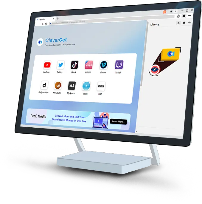 Cleverget Best 8k Video Downloader To Download Up To 8k Electronics Brand Png Win 7 Network Icon