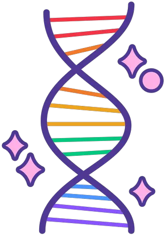 Gene Png U0026 Svg Transparent Background To Download Simple Cartoon Dna Gene Icon