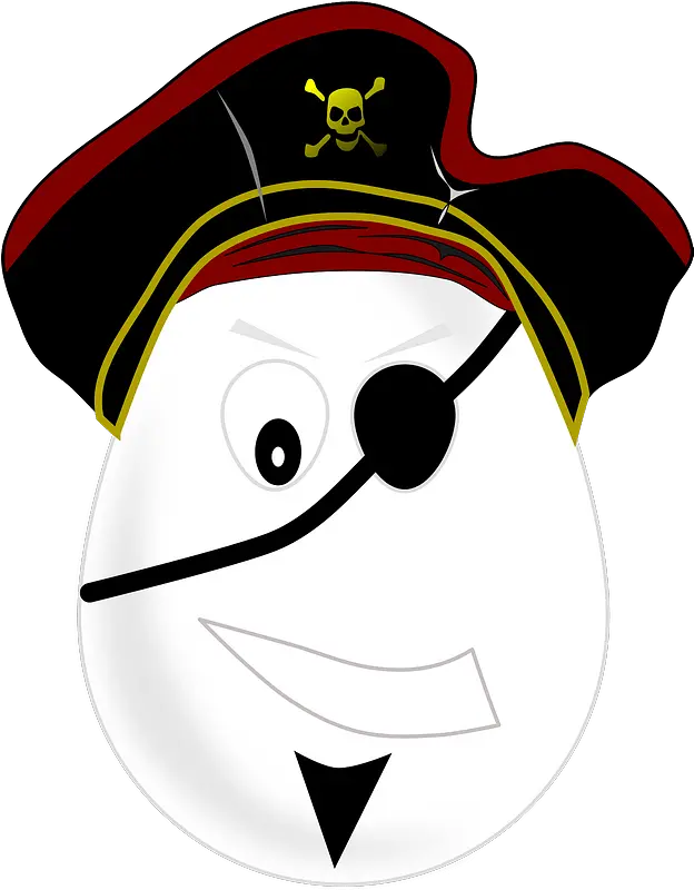 Egg Pirate Clipart Free Download Transparent Png Creazilla Egg Pirate Pirate Hat Png