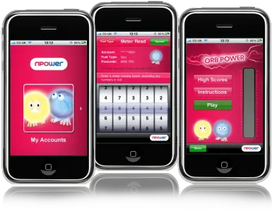 Compsoft Develops Npower App For Iphone And Android Npower App Png Red App Store Icon