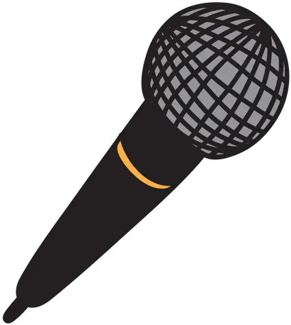 Microphone Drawing Recording Studio Dibujo De Microfono Png Microphone Clipart Transparent Background