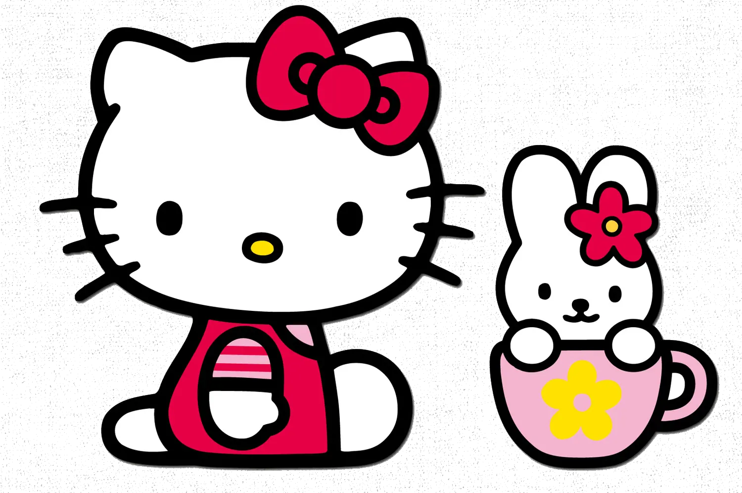 Hello Kitty Creepy Png