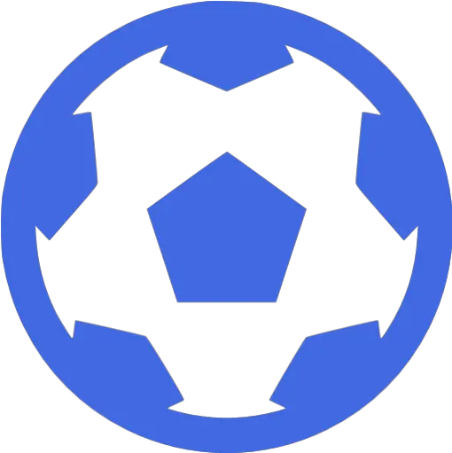 Royal Blue Football 2 Icon Football Icon Png Blue Football Icon For Facebook