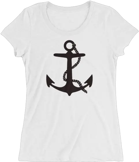 Download Camiseta De Mujer Anchor Clipart Png Png Image Silhouette Fancy Anchor Clipart Anchor Clipart Png