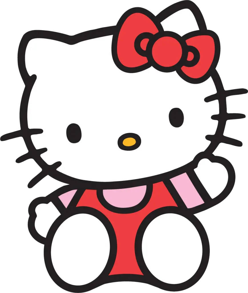 Hello Kitty Con Computadora Png