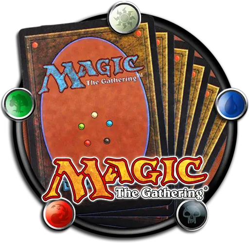 Magic The Gathering Classic Logo Icon Inside Pulse Magic The Gathering Folder Icon Png Magic Icon Png