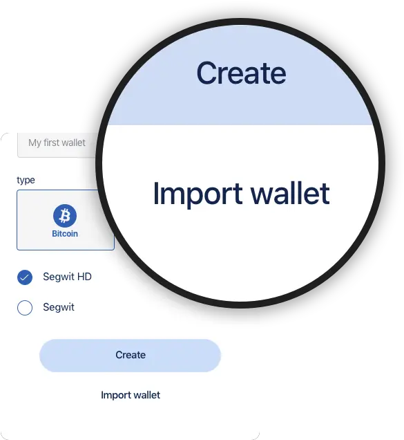 Watch Only Wallet Bitcoin Wallet For Ios And Android Dot Png Bitcoin Wallet Icon