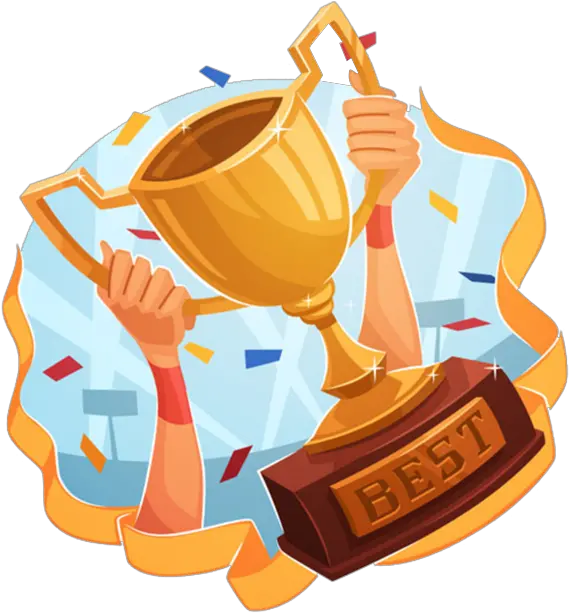 Gold Cup Trophy Clipart Png Image Free Transparent Background Winner Trophy Png Trophy Transparent Background