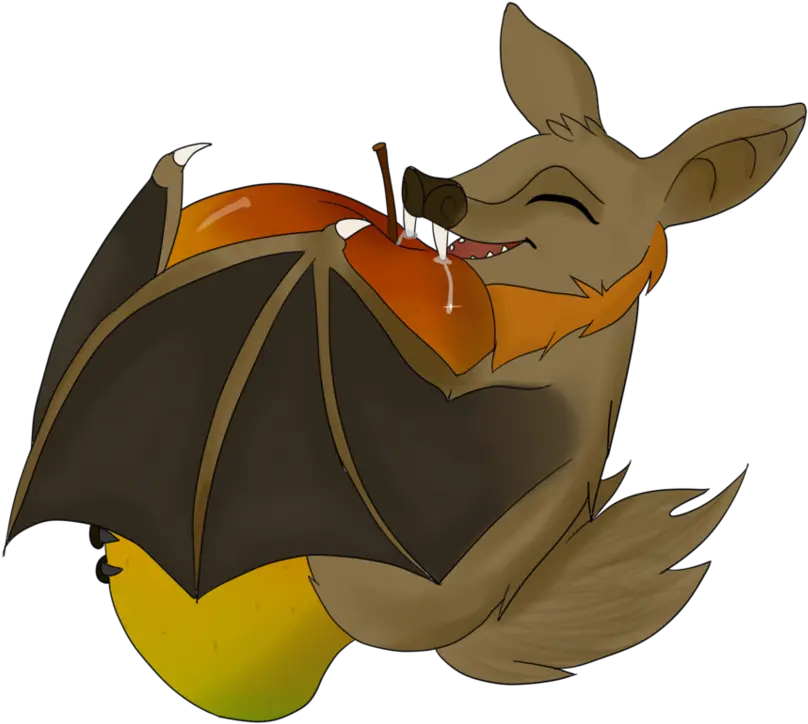 Fruit Bat Png Cartoon Bat Transparent Background