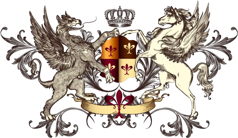 Medieval Crest Griffin Heraldry Png Medieval Png