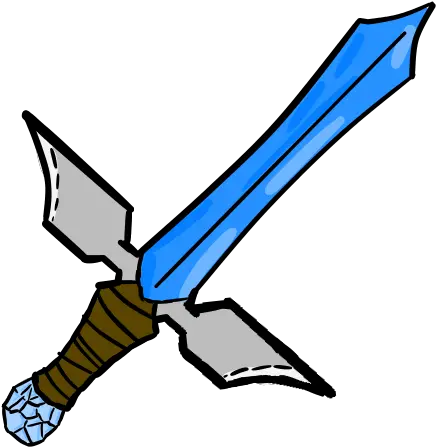 Diamond Sword By Robinhyt Collectible Sword Png Diamond Sword Png