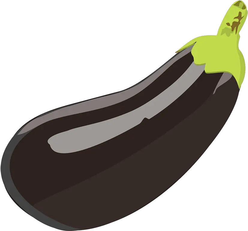 Vegetables Clipart Eggplant Public Domain Png Banana Clipart Png