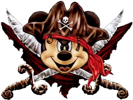 Download Hd Mouse Clipart Face Mickey Mouse Pirate Pirate Mickey Png Mickey Mouse Face Png