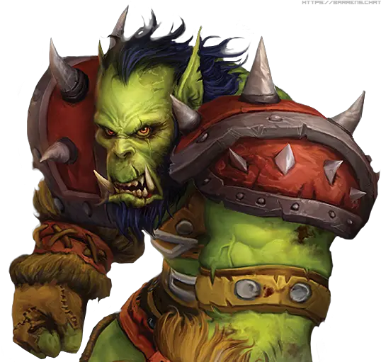 Transparent Background Rendered World Of Warcraft Orc Png Warrior Transparent Background