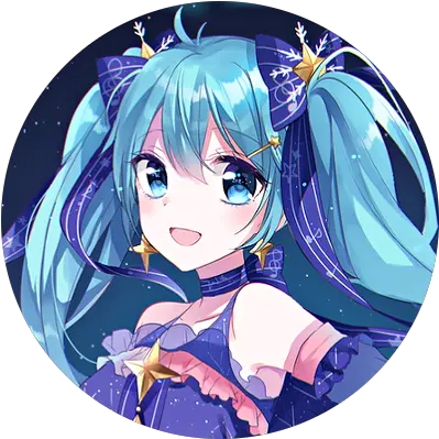 Icons Desu Close Hime Cut Png Miku Icon