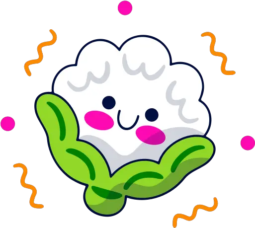 Cauliflower Sticker Free Food Stickers To Download Free Ropa De Baño Png Sticker Icon