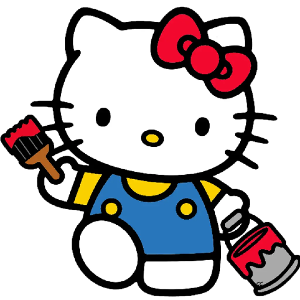 Hello Kitty 8 Bits Png