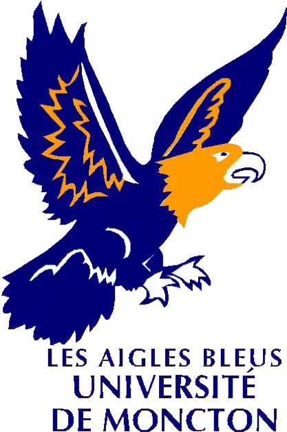 Gold And Blue Eagle Logo Logodix Moncton Aigles Bleus Logo Png Golden Eagle Logo