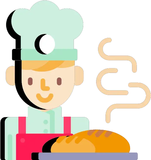 Bakery Svg Flat Baker Icon Png Chef