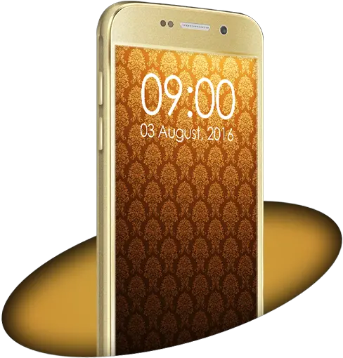 Theme For Galaxy S7 Gold Electronics Brand Png Galaxy S7 Icon Size