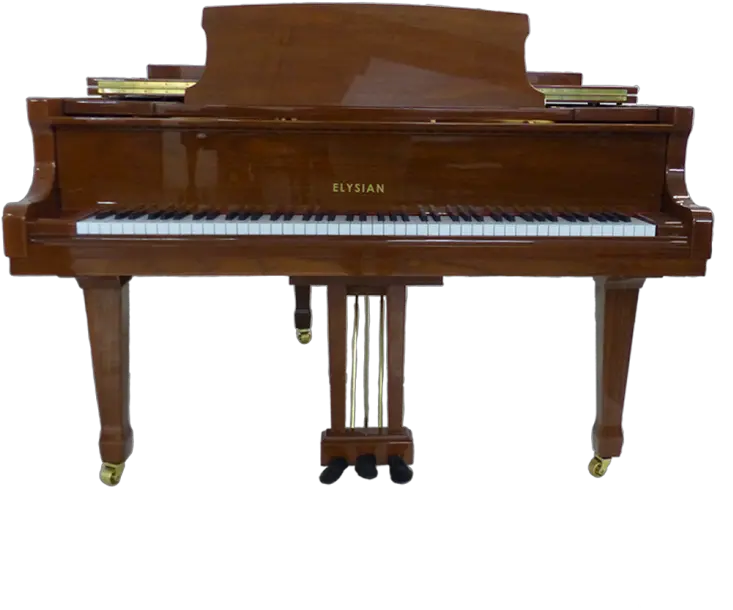 Elysian 160cm Grand Piano Walnut Polished New Fortepiano Png Grand Piano Png