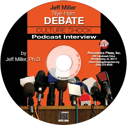 Jeff Miller Nye Ham Debate Culture Shock Interview Cd Optical Disc Png Bill Nye Transparent