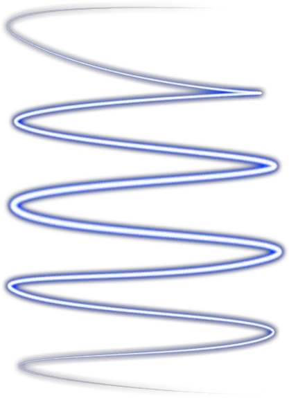 Blue Neon Spiral Tumblr Edit Png Blue Neon Spiral Png Neon Line Png