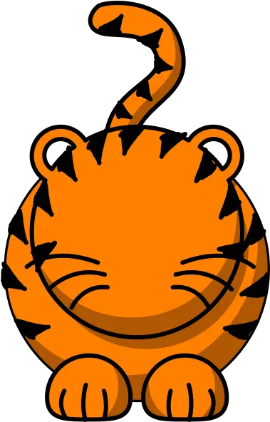 Tiger With No Face Clip Art Vector Clip Art Tiger Face Png Cartoon Tiger Face Png