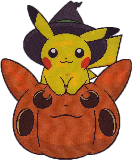 Castaform Transparent Halloween Pikachu For You Guys Halloween Pikachu Png Pikachu Transparent