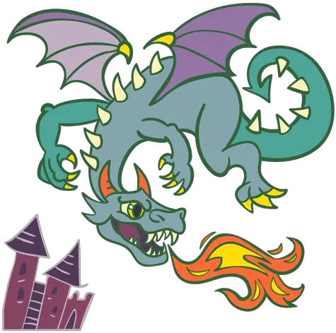 Evil Green Dragon Flying Fire Transparent Png U0026 Svg Vector Dragon Volador Png Dibujo Evil Png