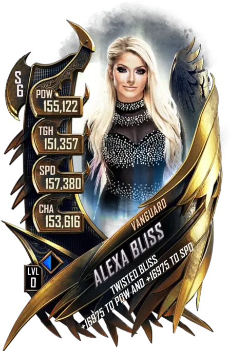 Alexa Bliss Wwe Supercard Season 2 Debut Wwe Supercard Wwe Supercard Vanguard Cards Png Alexa Bliss Png